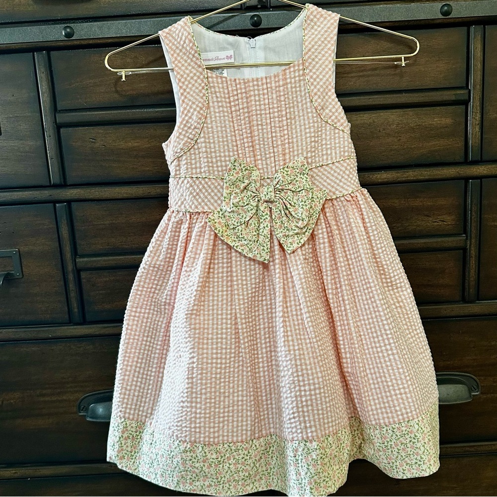 Pink Gingham Dress
